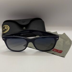 Ray-Ban Matte Navy New Wayfarer Sunglasses